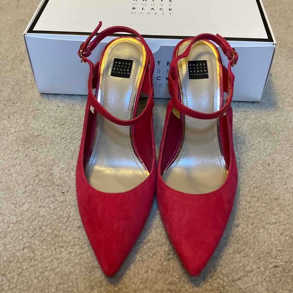 White House Black Market Alexi Rhubarb size 10 NEW